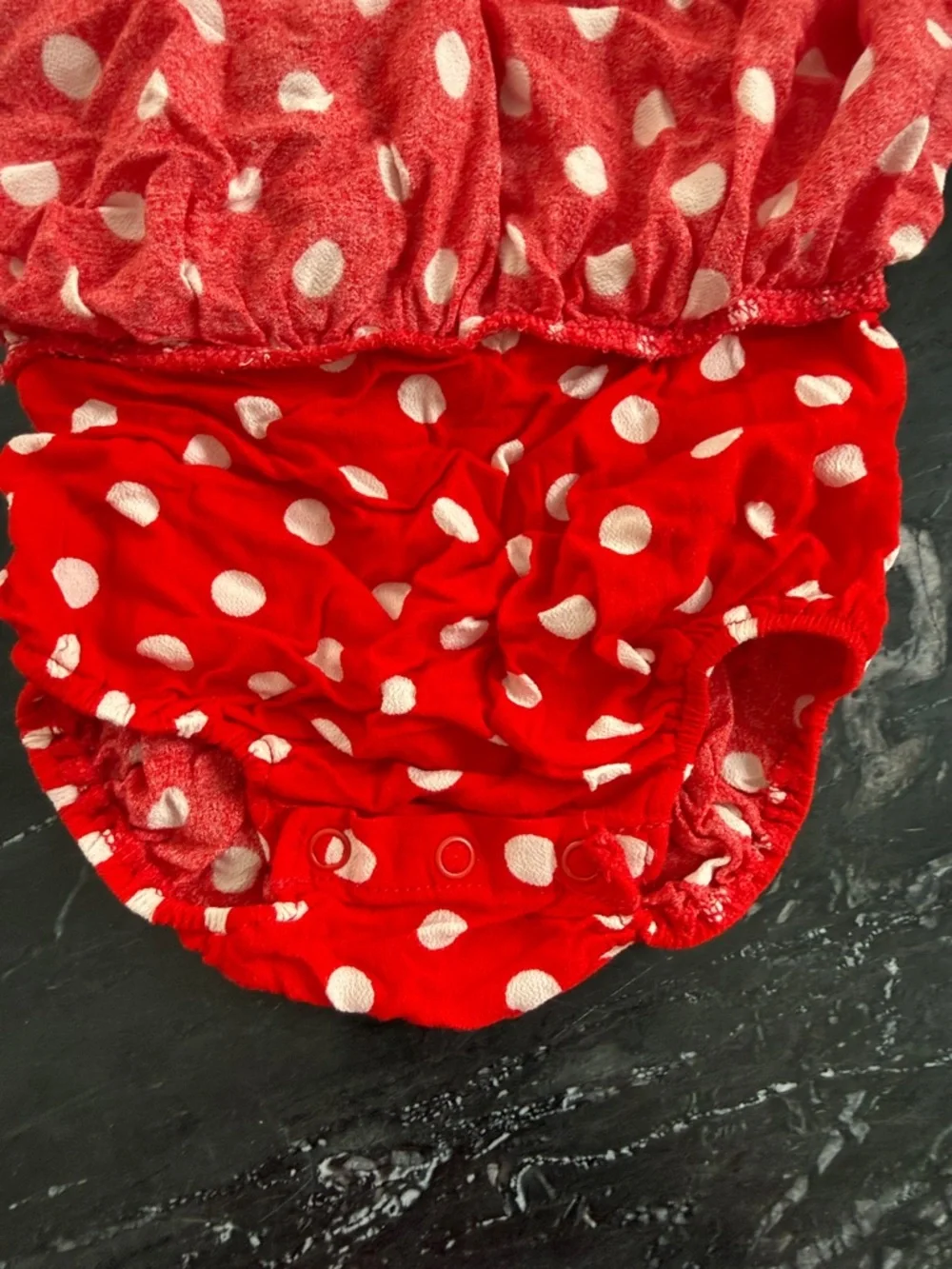 Disney Minnie Mouse Red and White Polka Dress
